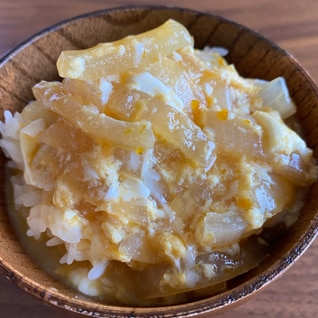 お手軽で胃に優しい！玉子丼